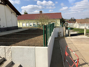 Stagno - Entreprise du BTP en Moselle - Chantier d'aménagement extérieur à Cocheren